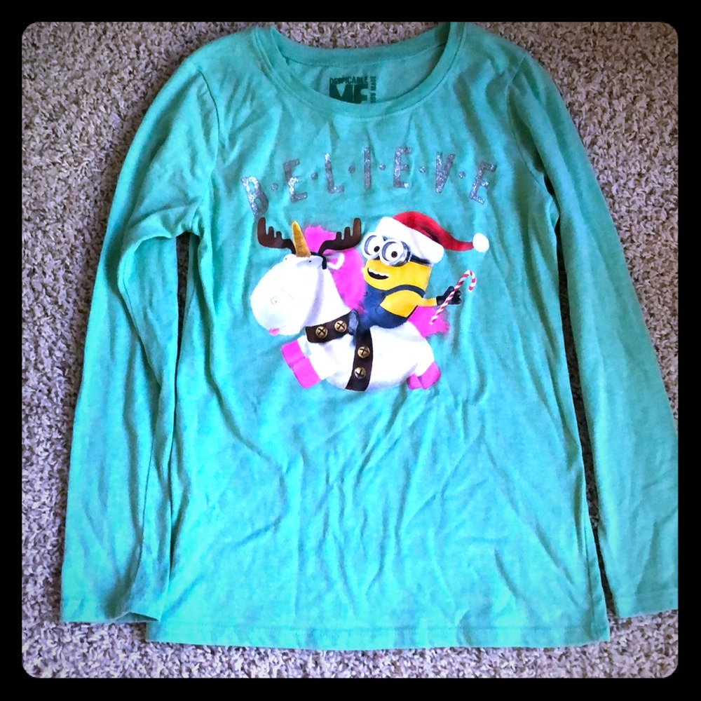 ⭐️ buy2get1 ⭐️ Minions Christmas unicorn L (10-12)